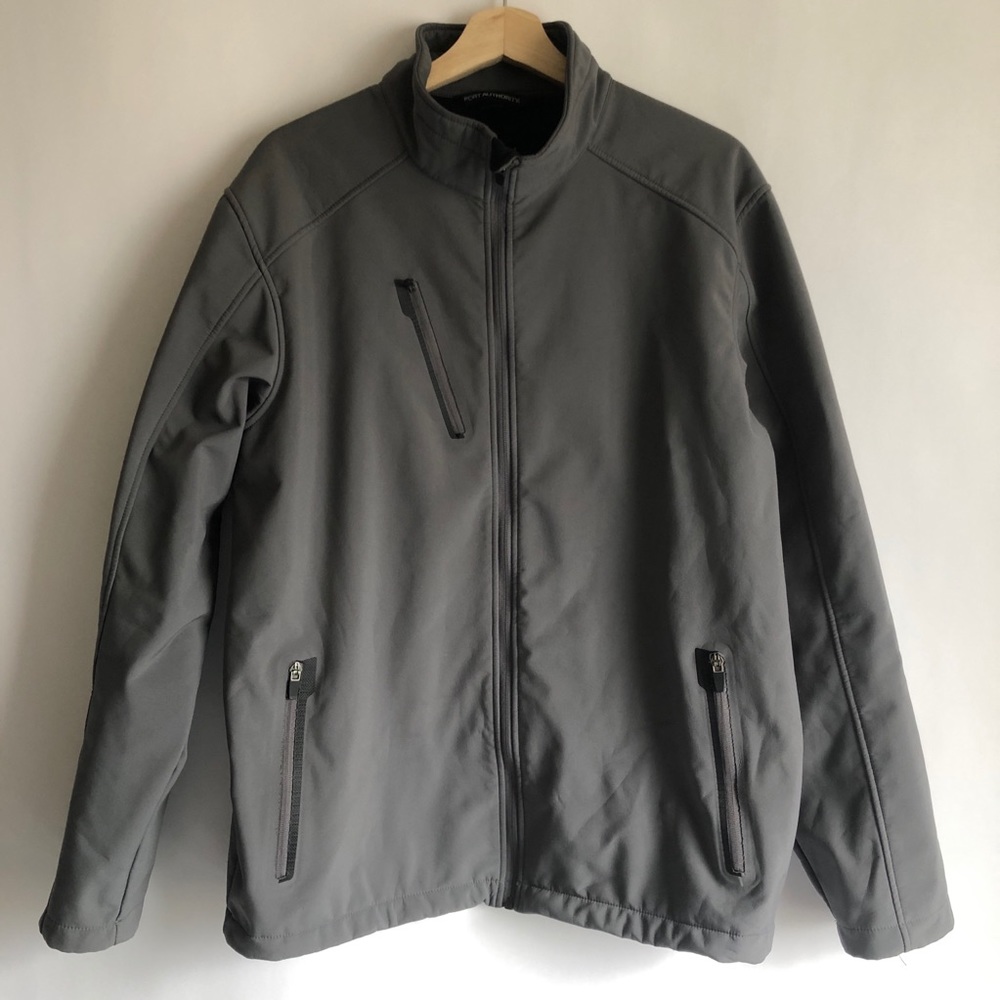 Port Authority Soft Shell Jacket Grey Men’s Large